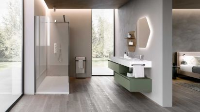 Mobili da Bagno con Maniglia a Gola